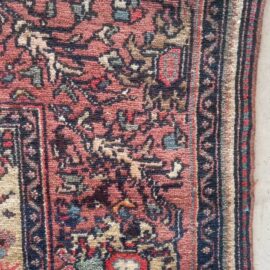 Antique Malayer Hand-Knotted West Persian Rug