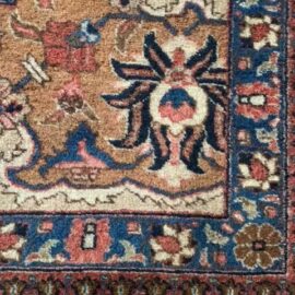 Old Decorative Tabriz Hand-Knotted Northwest Persian Rug