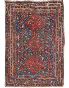 Shiraz Hand-Knotted Central Persian Rug
