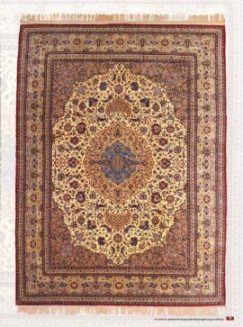 Very Fine Isfahan Hand-Knotted Oriental Rug